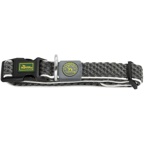 HUNTER HILO VARIO BASIC Halsung für Hunde, 3D-Mesh-Material, reflektierend, luftdurchlässig, leicht, S-M, anthrazit HUNTER HILO VARIO BASIC Halsung für Hunde, 3D-Mesh-Material, reflektierend, luftdurchlässig, leicht, S-M, anthrazit von HUNTER