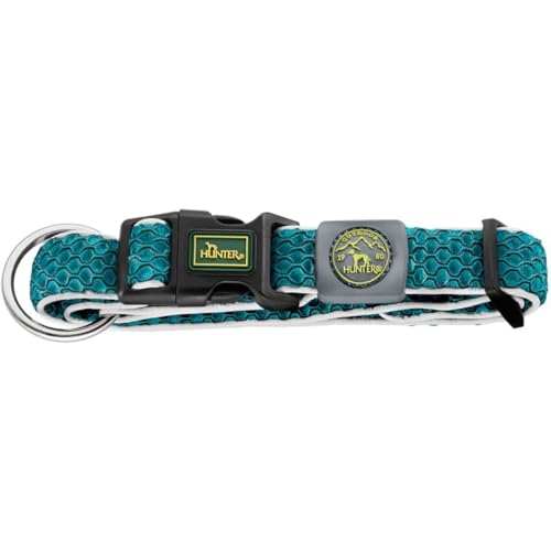 HUNTER HILO VARIO PLUS Halsung für Hunde, 3D-Mesh-Material, reflektierend, luftdurchlässig, leicht, Zugentlastung, XL, türkis HUNTER HILO VARIO PLUS Halsung für Hunde, 3D-Mesh-Material, reflektierend, luftdurchlässig, leicht, Zugentlastung, XL, türkis von HUNTER