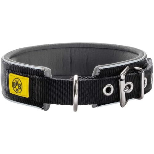 HUNTER NEOPREN REFLECT BVB Hundehalsband, reflektierend, gepolstert, 60, schwarz/gelb HUNTER NEOPREN REFLECT BVB Hundehalsband, reflektierend, gepolstert, 60, schwarz/gelb von HUNTER