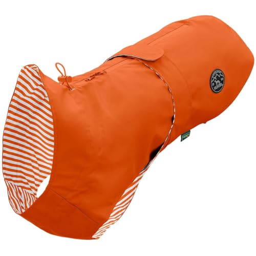 HUNTER Hunde-Regenmantel Milford, Farbe: orange, ergonomische Passform für optimalen Schutz, individuell verstellbar, Reißverschluss für Geschirrträger, pflegeleicht & waschbar bei 30 °C, Größe: 70 HUNTER Hunde-Regenmantel Milford, Farbe: orange, ergonomische Passform für optimalen Schutz, individuell verstellbar, Reißverschluss für Geschirrträger, pflegeleicht & waschbar bei 30 °C, Größe: 70 von HUNTER