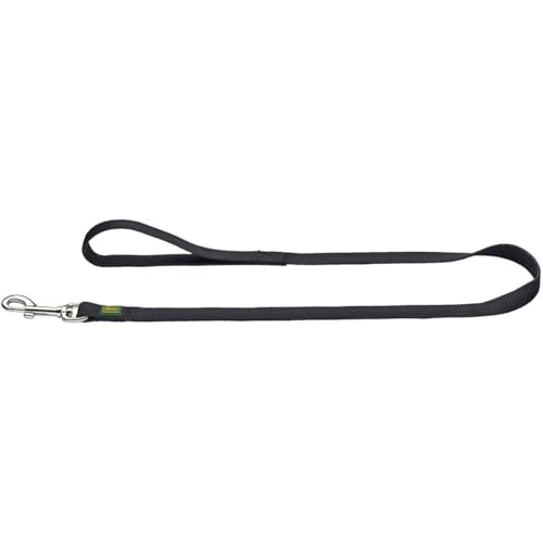 HUNTER Hundeführleine, Nylon, mit Handschlaufe, witterungsbeständig und pflegeleicht, 2.0 x 100 cm, schwarz HUNTER Hundeführleine, Nylon, mit Handschlaufe, witterungsbeständig und pflegeleicht, 2.0 x 100 cm, schwarz von HUNTER