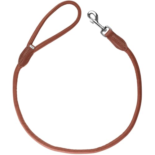 HUNTER Hundeführleine Round & Soft Canadian UP, Farbe: Cognac, weiches, geschmeidiges Leder, Handschlaufe, rundgelegt, nachhaltig, Made in Germany, Größe: 8/100 HUNTER Hundeführleine Round & Soft Canadian UP, Farbe: Cognac, weiches, geschmeidiges Leder, Handschlaufe, rundgelegt, nachhaltig, Made in Germany, Größe: 8/100 von HUNTER