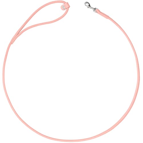 HUNTER Hundeführleine SOHO Round MINI, Farbe: Hellrosa, Rindsleder, mit Handschlaufe, weich & geschmeidig, leicht & robust, für kleine Hunde & Welpen, Made in Germany, Größe: 6/140 HUNTER Hundeführleine SOHO Round MINI, Farbe: Hellrosa, Rindsleder, mit Handschlaufe, weich & geschmeidig, leicht & robust, für kleine Hunde & Welpen, Made in Germany, Größe: 6/140 von HUNTER