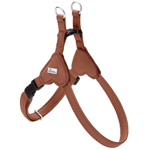 HUNTER Hundegeschirr SOHO MINI, Farbe: Cognac, Rindsleder, weich & geschmeidig, fellschonend, leicht, für kleine Hunde & Welpen, Made in Germany, Größe: XS HUNTER Hundegeschirr SOHO MINI, Farbe: Cognac, Rindsleder, weich & geschmeidig, fellschonend, leicht, für kleine Hunde & Welpen, Made in Germany, Größe: XS von HUNTER