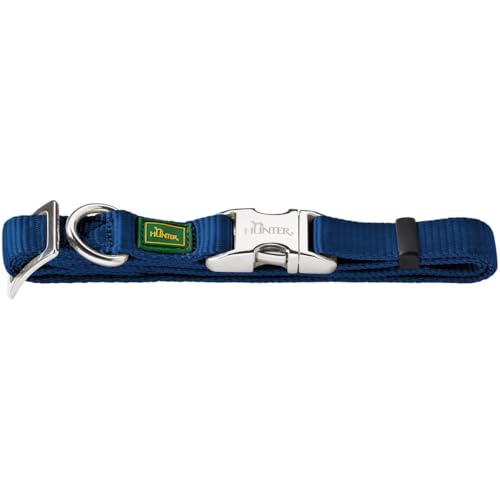 HUNTER VARIO BASIC ALU-STRONG Halsung, Hundehalsband, Nylon, Aluminium Steckverschluss, L, marine HUNTER VARIO BASIC ALU-STRONG Halsung, Hundehalsband, Nylon, Aluminium Steckverschluss, L, marine von HUNTER