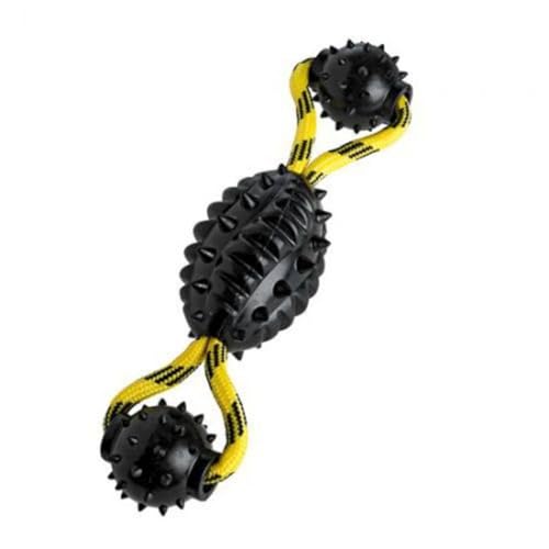HUNTER Hundepielzeug Spike Ball, mit Kordel, farblich sortiert von HUNTER