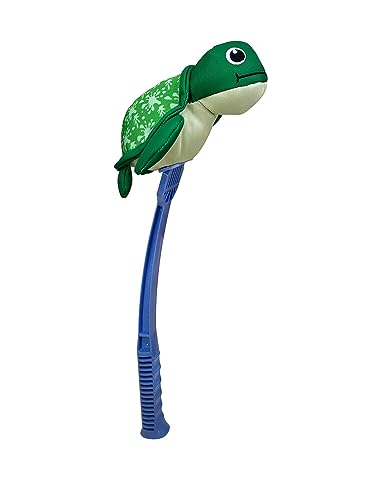HUNTER Hundespielzeug Splash FLINGERZ Schildkröte, schwimmfähiges Neopren, mit Schleuderstab kombinierbar, ideal für Strand & Wasser, gut sichtbar, waschbar bei 30 °C, Größe: 19 cm von HUNTER