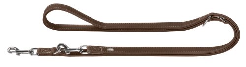 HUNTER Hunting Verstellbare Führleine für Hunde, Leder, weich, robust, 1,3/200 cm, braun HUNTER Hunting Verstellbare Führleine für Hunde, Leder, weich, robust, 1,3/200 cm, braun von HUNTER