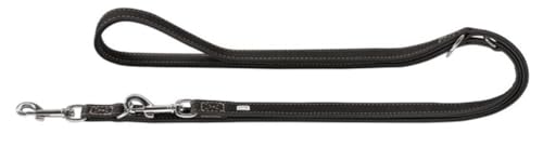 HUNTER Hunting Verstellbare Führleine für Hunde, Leder, weich, robust, 1,3/200 cm, schwarz HUNTER Hunting Verstellbare Führleine für Hunde, Leder, weich, robust, 1,3/200 cm, schwarz von HUNTER
