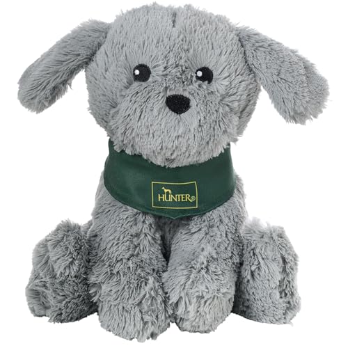 HUNTER Jubiläumshundespielzeug Bielefeld, weiches Plüschtier Halstuch, Kuscheltier & Spielzeug für Hunde, mit Squeaker, ideal zum Spielen & Schmusen, waschbar bei 30°C von HUNTER