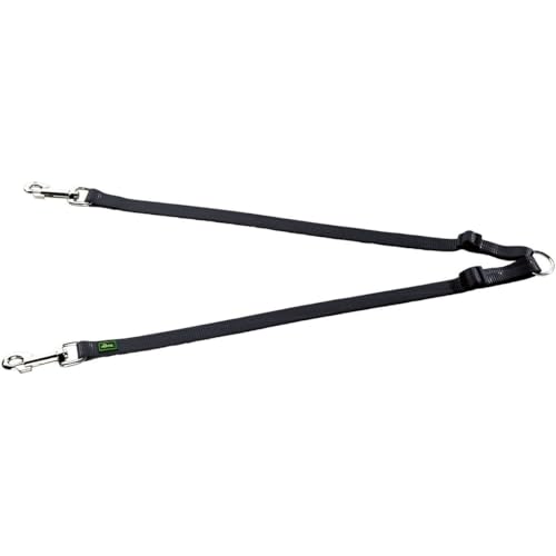 HUNTER Koppel 10 mm, Verstellbar, 28-44 cm, Nylon, schwarz HUNTER Koppel 10 mm, Verstellbar, 28-44 cm, Nylon, schwarz von HUNTER