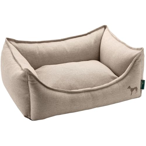 HUNTER Livingston Hundesofa, Hundebett, Strukturstoff, klassisch, M, beige von HUNTER