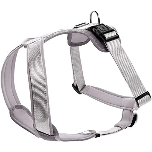 HUNTER Hundegeschirr NEOPREN, Farbe: grau/grau, strapazierfähiges Nylon, mit weichem Neopren gepolstert, reflektierendes 3M Scotchlite Reflective Material, pflegeleicht, komfortabel, Größe: S HUNTER Hundegeschirr NEOPREN, Farbe: grau/grau, strapazierfähiges Nylon, mit weichem Neopren gepolstert, reflektierendes 3M Scotchlite Reflective Material, pflegeleicht, komfortabel, Größe: S von HUNTER