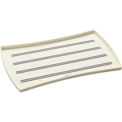 HUNTER Napfunterlage Silda 48 x 30 cm, weiß/grau von HUNTER