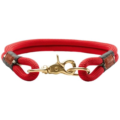 HUNTER OSS Hundehalsung, maritim, nautisch, M-L, rot von HUNTER