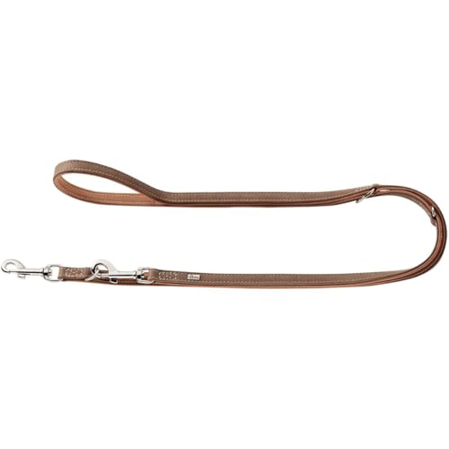 HUNTER PORTO Verstellbare Hundeführleine, Leder, nachhaltig, 2,0 x 200 cm, tabak/cognac HUNTER PORTO Verstellbare Hundeführleine, Leder, nachhaltig, 2,0 x 200 cm, tabak/cognac von HUNTER