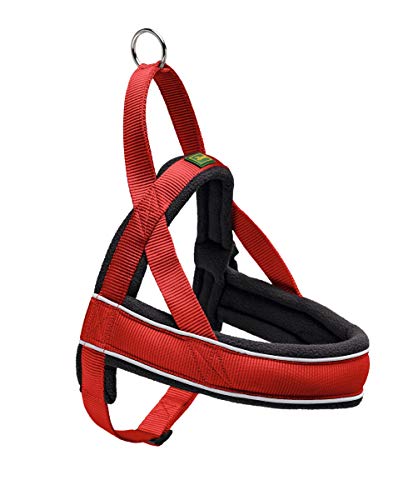 HUNTER Racing Norwegergeschirr, Rot und Schwarz, 60-75 cm HUNTER Racing Norwegergeschirr, Rot und Schwarz, 60-75 cm von HUNTER