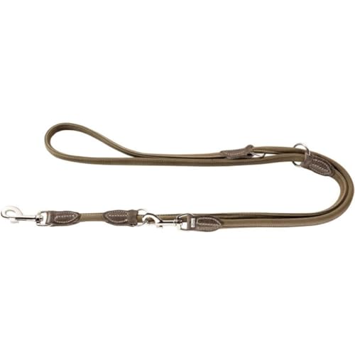 HUNTER Round and Soft Hunting Verstellbare Führleine für Hunde, rund, Leder, weich, robust, 0,6 x 200 cm, oliv HUNTER Round and Soft Hunting Verstellbare Führleine für Hunde, rund, Leder, weich, robust, 0,6 x 200 cm, oliv von HUNTER