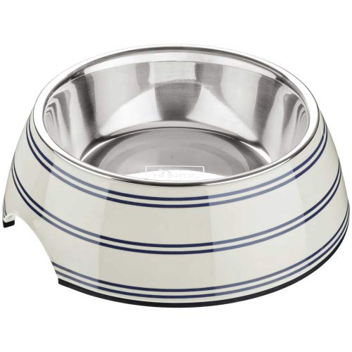 Melamin-Napf Silda 700 ml, weiß/grau Melamin-Napf Silda 700 ml, weiß/grau von HUNTER