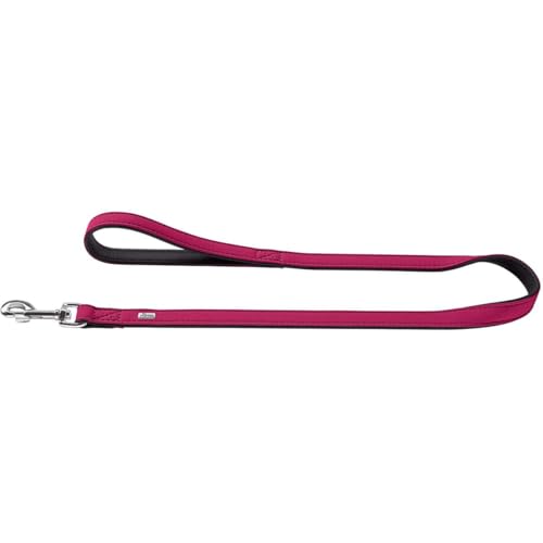 HUNTER SOFTIE Führleine für Hunde, Kunstleder, mit Handschlaufe, 2,0/100 cm, himbeer HUNTER SOFTIE Führleine für Hunde, Kunstleder, mit Handschlaufe, 2,0/100 cm, himbeer von HUNTER