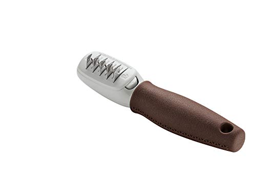 HUNTER SPA Entfilzungsmesser, für mittel- bis langhaarige Hunde, 17,5 x 3,5 cm von HUNTER