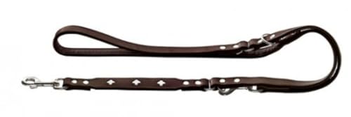 HUNTER Swiss Verstellbare Führleine für Hunde, Leder, hochwertig, schweizer Kreuz, 1,3 x 200 cm, braun HUNTER Swiss Verstellbare Führleine für Hunde, Leder, hochwertig, schweizer Kreuz, 1,3 x 200 cm, braun von HUNTER
