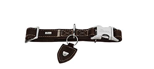 HUNTER TARA ALU-STRONG Hundehalsung, Hundehalsband, Leder, rustikal, robust, XL, dunkelbraun HUNTER TARA ALU-STRONG Hundehalsung, Hundehalsband, Leder, rustikal, robust, XL, dunkelbraun von HUNTER