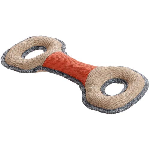 HUNTER Tough POMBAS Hundespielzeug, mit Squeaker, 34 cm, Knochen von HUNTER