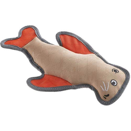 HUNTER Tough POMBAS Hundespielzeug, mit Squeaker, 35 cm, Seelöwe von HUNTER