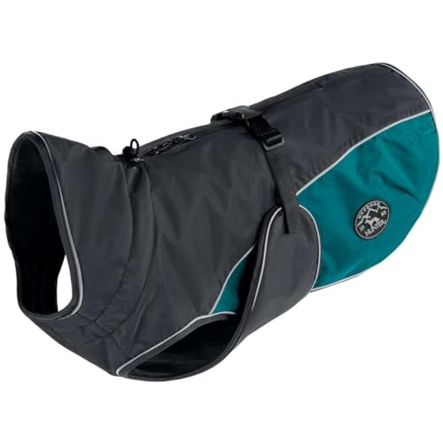 HUNTER UPPSALA COZY Hundemantel, Wintermantel, wasserabweisend, reflektierend, 65, anthrazit/petrol HUNTER UPPSALA COZY Hundemantel, Wintermantel, wasserabweisend, reflektierend, 65, anthrazit/petrol von HUNTER