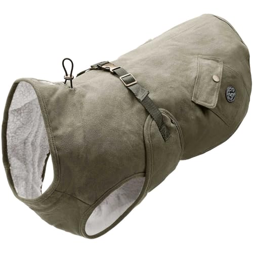 HUNTER UPPSALA TREND Hundemantel, Parker, mit Baumwolle, gefüttert, 50, khaki von HUNTER