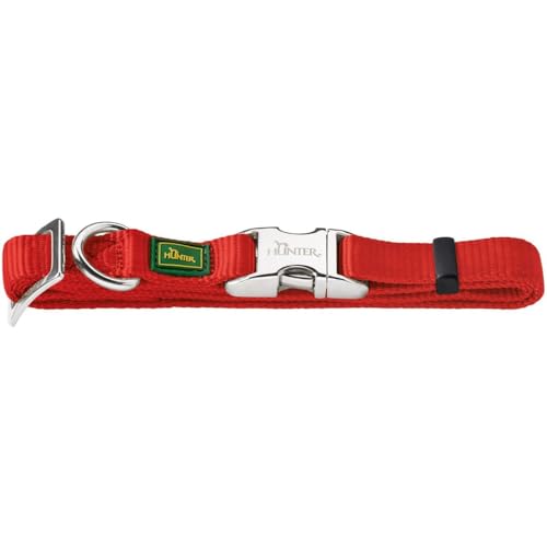 HUNTER VARIO BASIC ALU-STRONG Halsung, Hundehalsband, Nylon, Aluminium Steckverschluss, L, rot HUNTER VARIO BASIC ALU-STRONG Halsung, Hundehalsband, Nylon, Aluminium Steckverschluss, L, rot von HUNTER