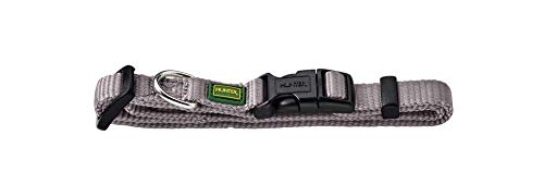 HUNTER VARIO BASIC Hundehalsung, Hundehalsband, robust, geschmeidig, Klickverschluss, M/1,5, grau HUNTER VARIO BASIC Hundehalsung, Hundehalsband, robust, geschmeidig, Klickverschluss, M/1,5, grau von HUNTER