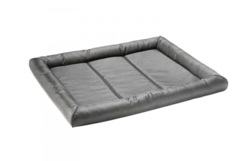 HUNTER Vermont Hundematte, Polyester, robust und schmutzabweisend, gepolstert, 100 x 80 cm, grau von HUNTER