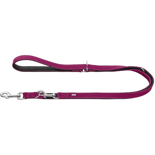 HUNTER Verstellbare Hundeführleine Malta, Farbe: Magenta, aus stark gefettetem Softvollrindleder, geschmeidig, strapazierfähig, Brillante Farbe, besonders handlich, Größe: 18/200 HUNTER Verstellbare Hundeführleine Malta, Farbe: Magenta, aus stark gefettetem Softvollrindleder, geschmeidig, strapazierfähig, Brillante Farbe, besonders handlich, Größe: 18/200 von HUNTER