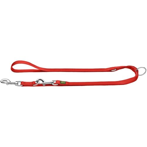 HUNTER Verstellbare Hundeführleine, Farbe: rot, 3-fach verstellbar, robustes Nylon, pflegeleicht, Größe: 10/200 HUNTER Verstellbare Hundeführleine, Farbe: rot, 3-fach verstellbar, robustes Nylon, pflegeleicht, Größe: 10/200 von HUNTER