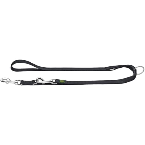 HUNTER Verstellbare Hundeführleine, Farbe: rot, 3-fach verstellbar, robustes Nylon, pflegeleicht, Größe: 20/200 von HUNTER