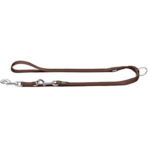 HUNTER Verstellbare Hundeführleine, Farbe: braun, 3-fach verstellbar, robustes Nylon, pflegeleicht, Größe: 20/200 HUNTER Verstellbare Hundeführleine, Farbe: braun, 3-fach verstellbar, robustes Nylon, pflegeleicht, Größe: 20/200 von HUNTER