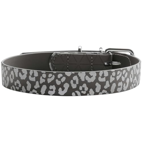 Halsband Convenience Reflect S (40), grau Leopardenmuster von HUNTER