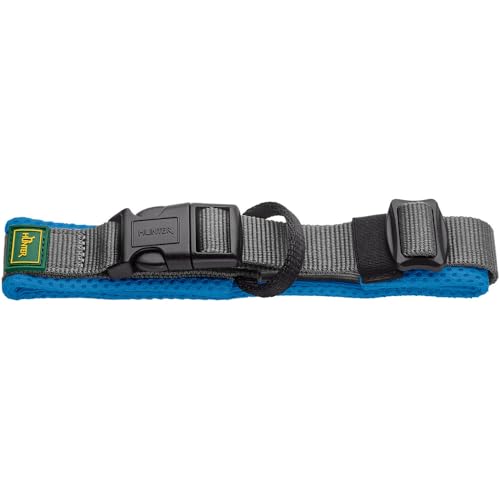 HUNTER Halsband Maldon, Farbe: blau, atmungsaktives Mesh, Robustes Nylon, lautlos & allergikerfreundlich, Zugentlastung, integriertes Adresslabel, besonders leicht, Größe: S HUNTER Halsband Maldon, Farbe: blau, atmungsaktives Mesh, Robustes Nylon, lautlos & allergikerfreundlich, Zugentlastung, integriertes Adresslabel, besonders leicht, Größe: S von HUNTER