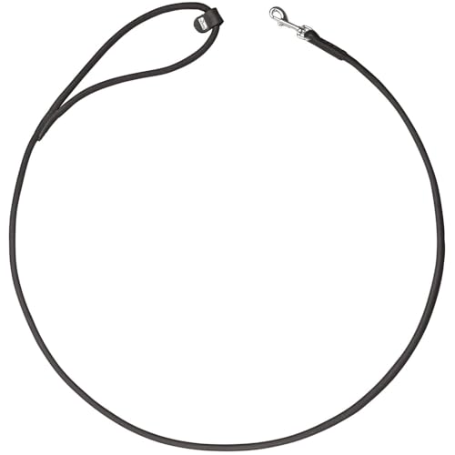 HUNTER Hundeführleine SOHO Round MINI, Farbe: schwarz, Rindsleder, mit Handschlaufe, weich & geschmeidig, leicht & robust, für kleine Hunde & Welpen, Made in Germany, Größe: 6/140 HUNTER Hundeführleine SOHO Round MINI, Farbe: schwarz, Rindsleder, mit Handschlaufe, weich & geschmeidig, leicht & robust, für kleine Hunde & Welpen, Made in Germany, Größe: 6/140 von HUNTER