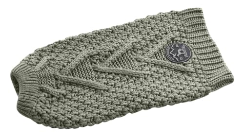 HUNTER Hundepullover Malmö, Größe:35 cm, Farbe:Khaki von HUNTER