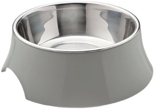 HUNTER ATLANTA Melamin-Napf, Futternapf, Trinknapf, für Hunde und Katzen, herausnehmbarer Edelstahlnapf, 700 ml, grau HUNTER ATLANTA Melamin-Napf, Futternapf, Trinknapf, für Hunde und Katzen, herausnehmbarer Edelstahlnapf, 700 ml, grau von HUNTER