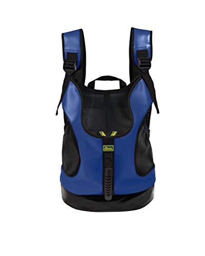 HUNTER Taylor Rucksack, Tragetasche und Reisebett für Hunde und Katzen bis 8 Kg Farbe blau, Größe one-Size von HUNTER