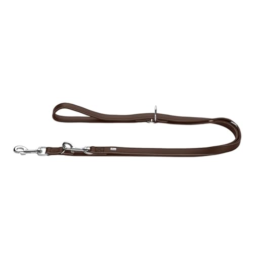HUNTER verstellbare Führleine Arizona UP, Farbe: braun, strapazierfähiges Leder, 3-Fach verstellbar, weich in der Hand, für Flexibles Führen im Alltag, Made in Germany, Größe: 18/200 HUNTER verstellbare Führleine Arizona UP, Farbe: braun, strapazierfähiges Leder, 3-Fach verstellbar, weich in der Hand, für Flexibles Führen im Alltag, Made in Germany, Größe: 18/200 von HUNTER