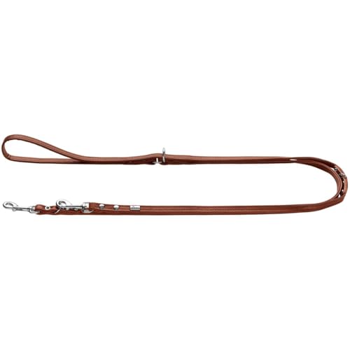 HUNTER Verstellbare Hundeführleine Canadian UP, Farbe: Cognac, weiches, geschmeidiges Leder, 3-Fach verstellbar, nachhaltig, Made in Germany, Größe: 8/200 HUNTER Verstellbare Hundeführleine Canadian UP, Farbe: Cognac, weiches, geschmeidiges Leder, 3-Fach verstellbar, nachhaltig, Made in Germany, Größe: 8/200 von HUNTER