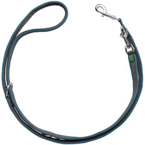HUNTER Verstellbare Führleine Divo 15/200, hellblau/grau HUNTER Verstellbare Führleine Divo 15/200, hellblau/grau von HUNTER