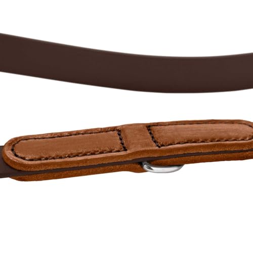 Verstellbare Führleine Wolmar Farbe Schokobraun/Cognac, Größe 16/200 Verstellbare Führleine Wolmar Farbe Schokobraun/Cognac, Größe 16/200 von HUNTER