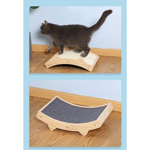 Fenster Sitzstange für Fensterbank, 2-in-1 Holz Katze Bett für Fensterbank, Schublade, Bettseiten, Schrank, Stuhl und Boden-43 * 28.5 * 12.5cm– grau Fenster Sitzstange für Fensterbank, 2-in-1 Holz Katze Bett für Fensterbank, Schublade, Bettseiten, Schrank, Stuhl und Boden-43 * 28.5 * 12.5cm– grau von HUOLE