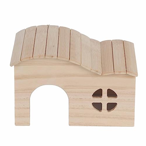 HUONIU Großes Hamsterhaus aus Holz ohne Boden HUONIU Großes Hamsterhaus aus Holz ohne Boden von HUONIU